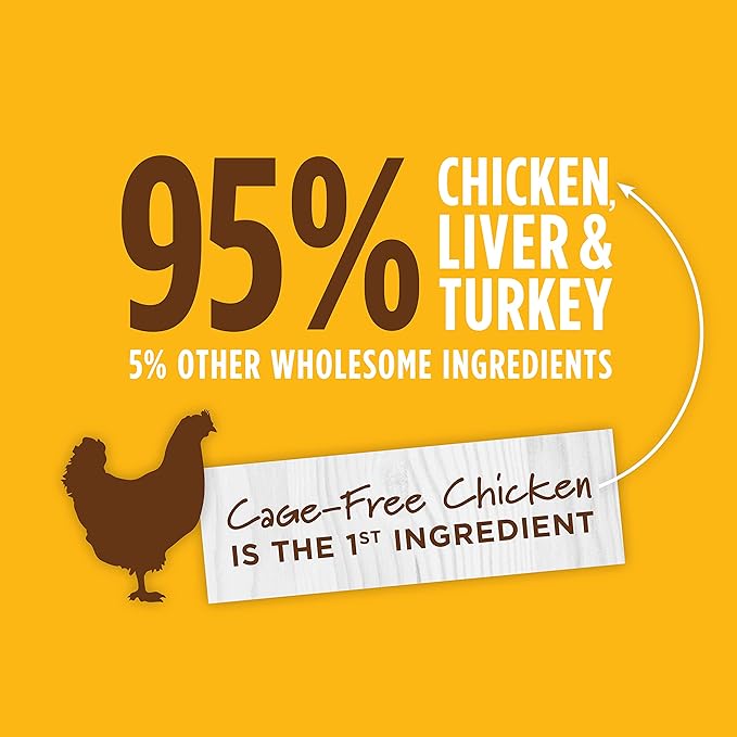 Instinct Original Pate Wet Cat Food, Grain Free Recipe - Real Chicken, 3 Ounce (Pack of 24)