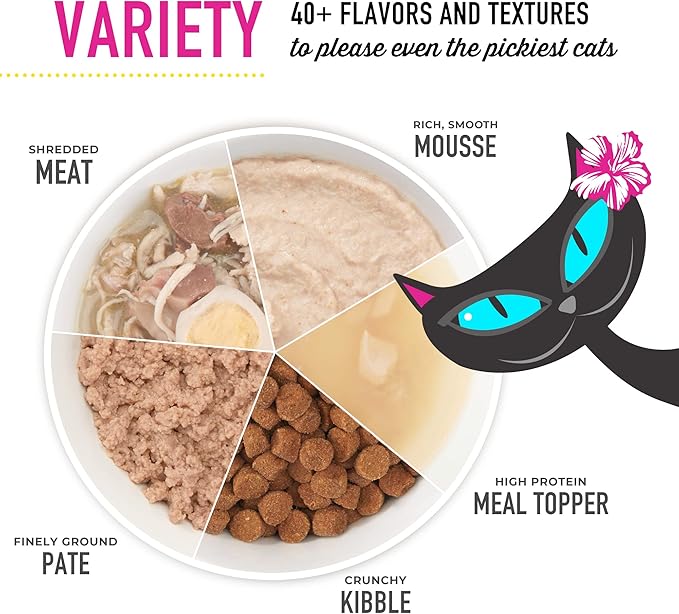 Tiki Cat Baby, Chicken Duck & Duck Liver Mousse & Shreds, High-Protein and Flavorful, Wet Cat Food for Kittens 4 Weeks Plus, 2.4 oz. Cans (Pack of 12)