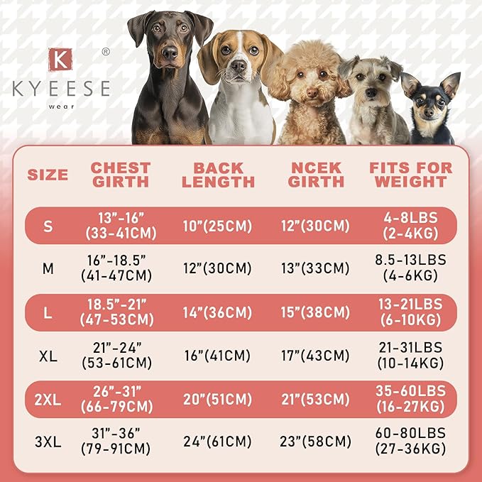 KYEESE 3Pack Dog Sweater Cat Sweaters with Sleeves Stretchy Cat Clothes Soft Pet Coat Pullover Dog Sweaters for Small Dogs Girl Comfy Pet Fleece Sweater Lightweight Dogs Sweatshirt for Cold Weather