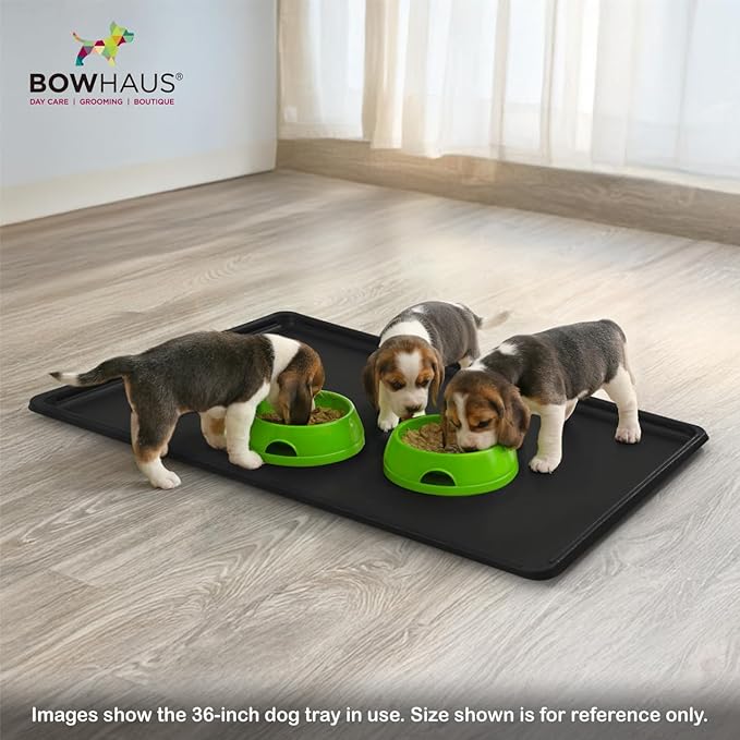 35-Inch Dog Crate Pan Replacement, Sturdy, Waterproof Plastic Tray for 36-Inch Pet, Rabbit Ferret Critter Kennels, Versatile Pan and Easy to Clean
