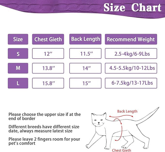 PUPTECK Winter Dog Cat Sweater Coat - Soft Cold Weather Clothes Knitwear for Kitties & Small Dogs Indoor Outdoor Walking Warm, Knitted Classic for Doggies Kitties Girls Boys, Purple L