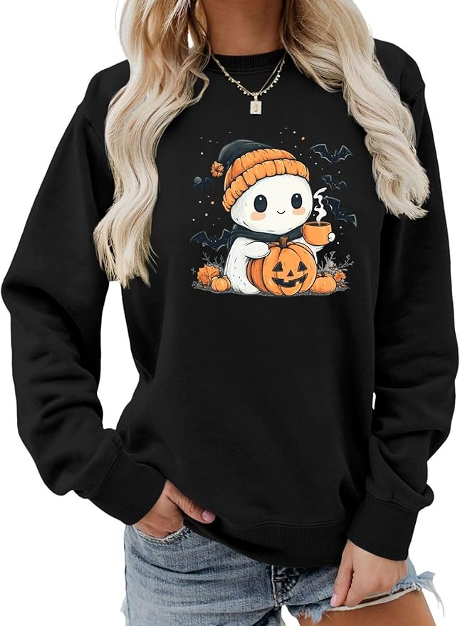 Womens Cat Print Hoodies Trendy Funny Cat Graphic Long Sleeve Sweatshirt Y2k Streetwear Hooded Pullover Tops