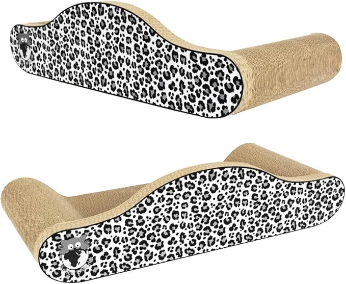 Cat Lounge Scratcher - Snow Leopard 2 Pack