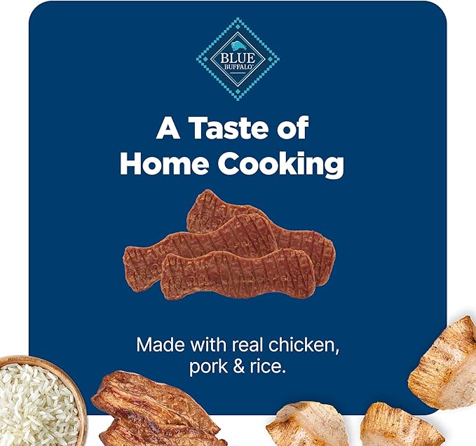 Blue Buffalo Nudges Homestyle Natural Dog Treats Chicken and Bacon Bag
