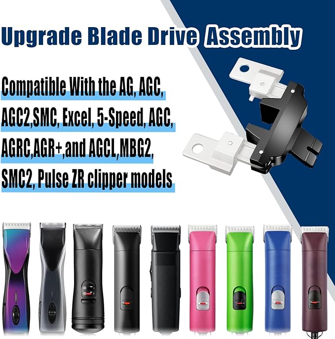 Upgrade Metal Blade Drive Assembly Lever Compatible with Andis AG & AGC pet Clipper (10 Pack)