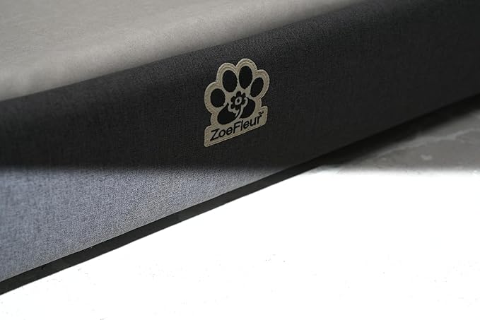 Modern high-Rise Dog Sofas are Designed for Small and Medium-Sized Pets, They are Plush Sofa beds for Cats and Small and Medium-Sized Dogs, and are Indoor pet Furniture(Grey)