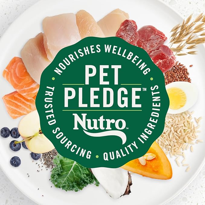 Nutro Ultra Adult Large Breed Dry Dog Food, Chicken, Lamb and Salmon Protein Trio, 24 lb Bag