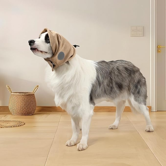 Dog Calming Hoodie, Reducing Noise Wrap, Dog Ear Muffs Noise Protection