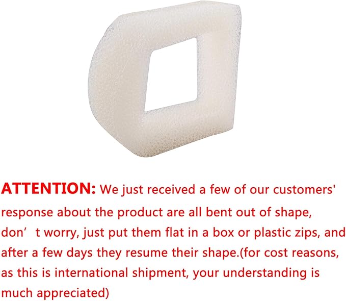 Cat Water Fountain Filters, Pet Fountain Sponge Pre-Filters Compatible with Multiple Pet Fountains, Replacement Filter for Dog and Cat 12 Packs