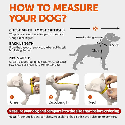 FOFOS Dog Winter Coat, Plush Dog Jacket with Leash Hole, Adjustable Warm Pet Snow Vest for Small Medium Dogs, Yellow, L