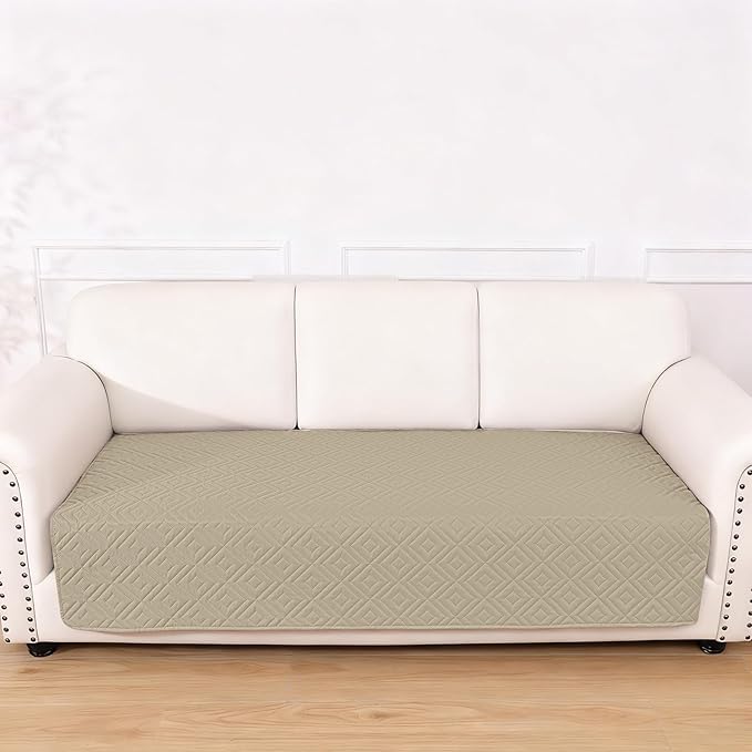 hyha Waterproof Dog Blanket, Soft Dog Bed Cover Pet Blankets, Waterproof Sofa Couch Cover for Dogs Washable, Reversible Pet Couch Covers for Sofa Furniture (40x90 Inch, Taupe/Beige)