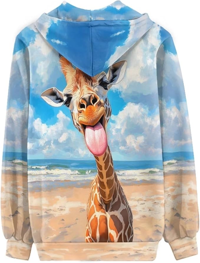 WELLFLYHOM Women Y2K Hoodie Zip Up Sweatshirt Vintage Jackets Hooded Cardigan