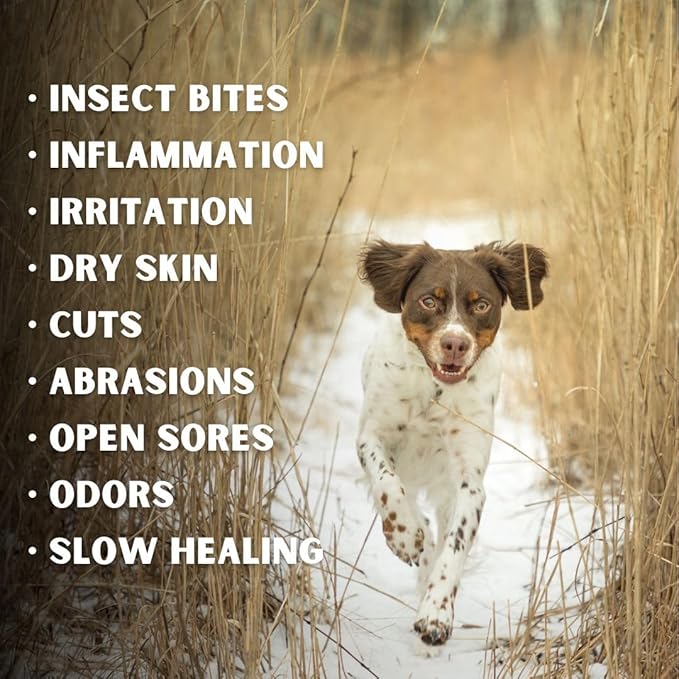 Healthy Ponds Dr. Connie's Natural Solutions Wound Repair & Care for Sporting Dogs | Veterinarian Formulated Skin Care Solution | Promotes & Enhances Skin Healing