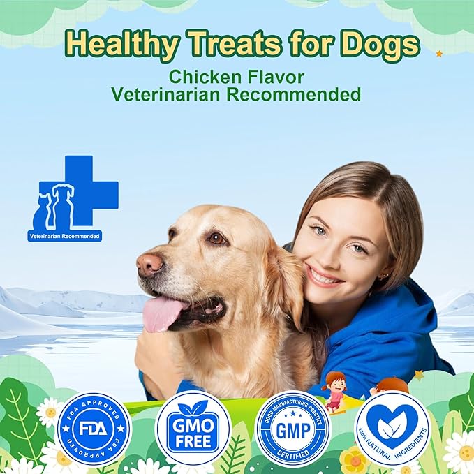 Advanced Dog Hip & Joint Supplement - 200 Soft Chews with Glucosamine for Dogs, Chondroitin, MSM, Turmeric & Green Lipped Mussel | Supports Mobility, Comfort & Cartilage Repair for Senior & All Breeds