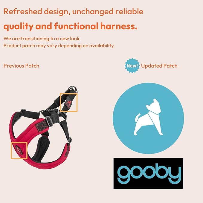 Gooby Escape Free Sport Harness - Lime, Small - No Choke Step-in Patented Neoprene Dog Harness with Four-Point Adjustment for Small to Medium Dogs
