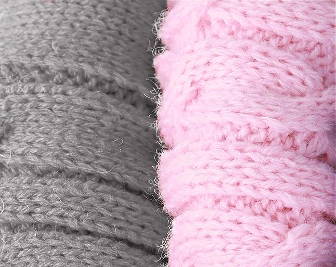 2 Pack Dog Sweater Large Size Dog - Extra Large Breed Warm Clothes XLarge Dogs Sweaters, Turtleneck Pullover Design for Boy Girl Pet, Labrador Retriever Rottweilers Pitbulls (3XL, Grey, Pink)