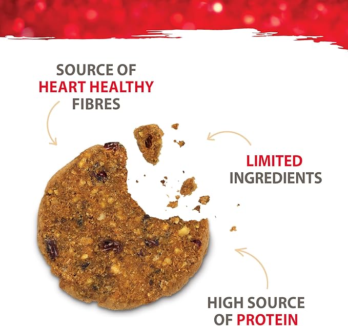 Caledon Farms Turkey with Cranberry Protein Cookies Dog Treat Biscuits, No Additives, Preservatives Free, 9.5 Ounces