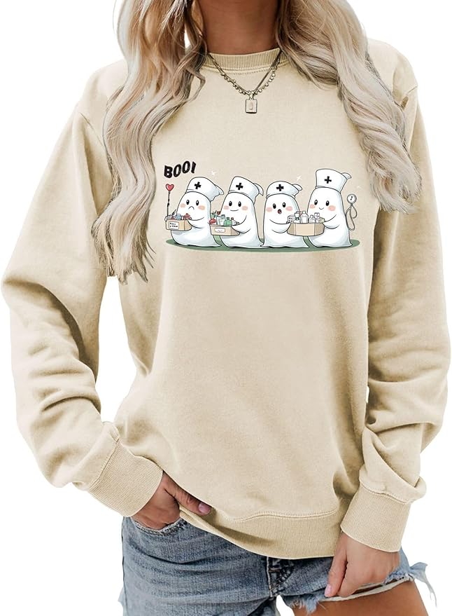 Womens Cat Print Hoodies Trendy Funny Cat Graphic Long Sleeve Sweatshirt Y2k Streetwear Hooded Pullover Tops