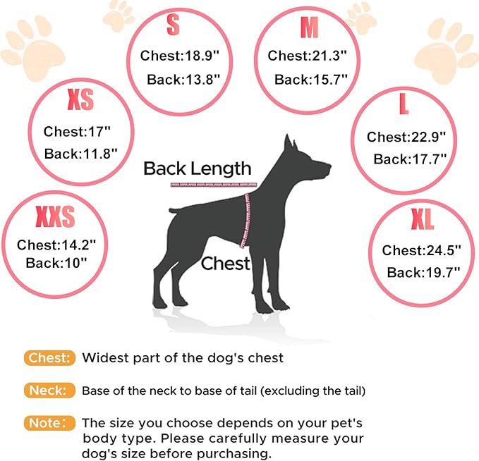 Dog Winter Coat with Hood, Fleece Lined Waterproof Dog Jacket,Warm Snowsuit for Small Medium Dog