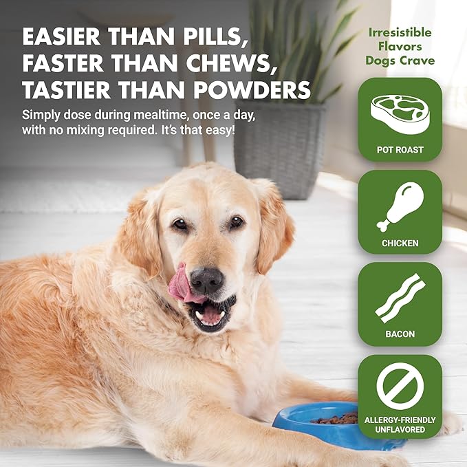 K9 Hip & Joint Advanced Formula, Allergy-Friendly Unflavored, 8 oz Trial Size Buy 1 Get 1 FREE