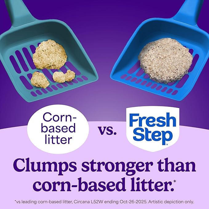 Fresh Step Advanced Extreme Clumping Litter with Febreze Freshness with Mountain Spring Scent, Fights Odor on Contact, 37 lbs. (2 x 18.5 lb. Box)
