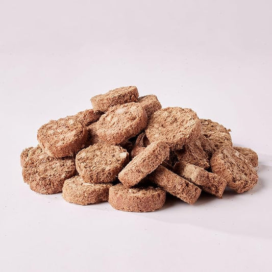 Fresh Is Best Freeze Dried Dog Treats - Freeze Dried Chicken Giblets - Fresh Cat & Dog Training Treats in Resealable Zipper Bag - Raw Chicken Hearts, Livers, and Gizzards Treat - Made in The USA