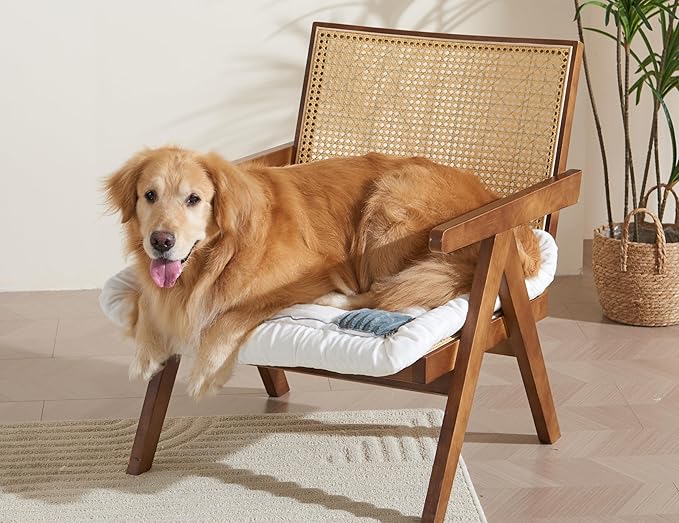 Couch Cushion Cover for dogs Sofa Cover Washable Pet Love Seat Couch Covers for Sofa Slipcovers Couch Protector Blanket for Dogs Sofa Cushion Covers for Pets Washable Pad Blue Grey 70x70cm/27.6x27.6in