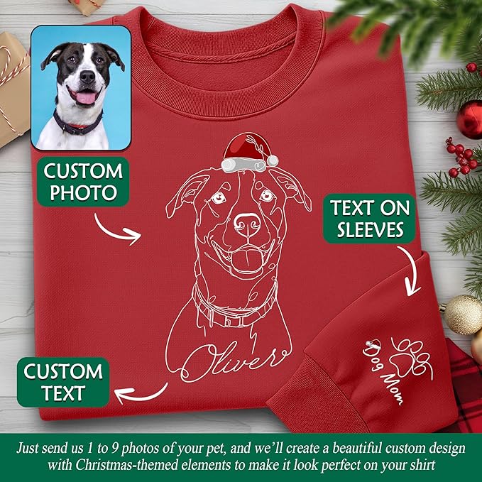 CHIARA CONTI11 Custom Hoodies Design Your Own, Portrait Custom Photo, Customized Gifts For Men, Mama Sweatshirts For Women