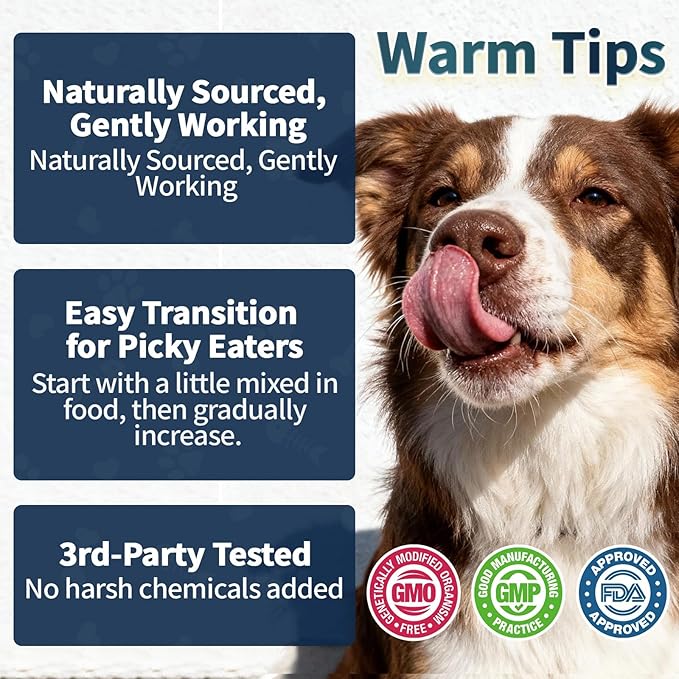 Flea and Tick Support for Dogs and Cats, Natural Flea & Tick Supplement with Probiotics Multivitamin, Supports Healthy Skin Coat & Digestion - All Breeds and Ages - Chicken