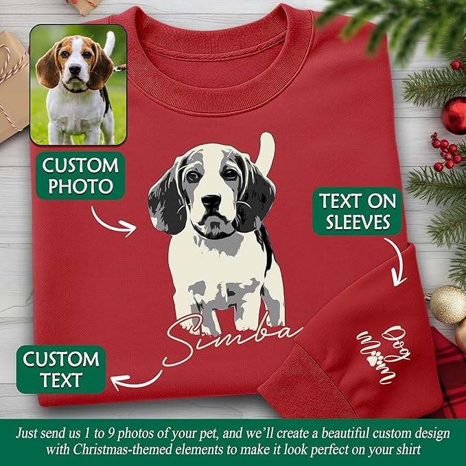 CHIARA CONTI11 Custom Hoodies Design Your Own, Portrait Custom Photo, Customized Gifts For Men, Mama Sweatshirts For Women