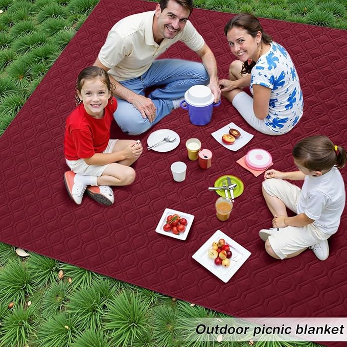 hyha Waterproof Dog Bed Blanket, Soft Pet Blankets, Waterproof Couch Cover for Dogs, Reversible Sofa Covers Washable for Furniture (68x82 Inch, Wine Red/Beige)