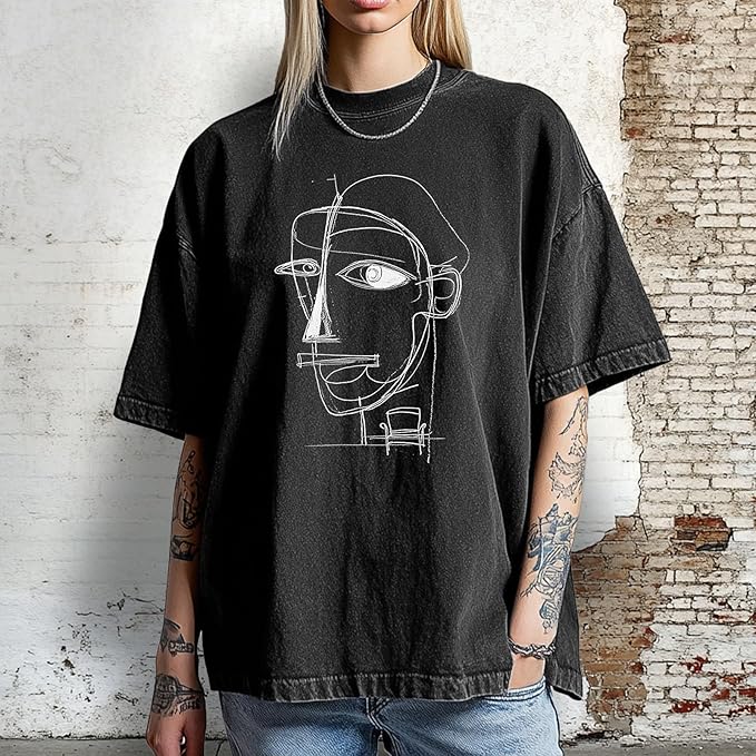 Womens Shirt Summer Graphic T-Shirt Plus Size Casual Loose Cotton Tops Girls Easter Shirt Short Sleeve Tees