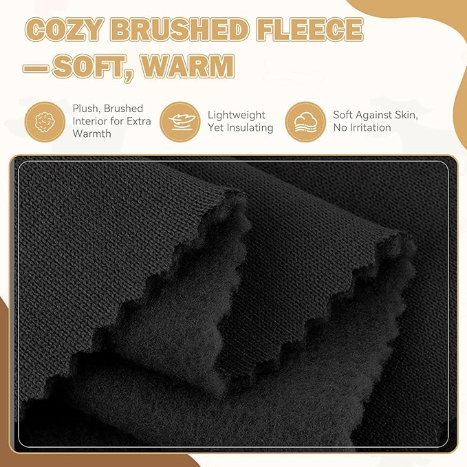 Dog Sweaters,Security Dog Hoodie,Warm Brushed Fleece Sweatshirt with Hood & Pocket,Leash Hole,Cozy Cold Weather Pet Clothes Sweater for Small,Medium,and Large Dogs,L