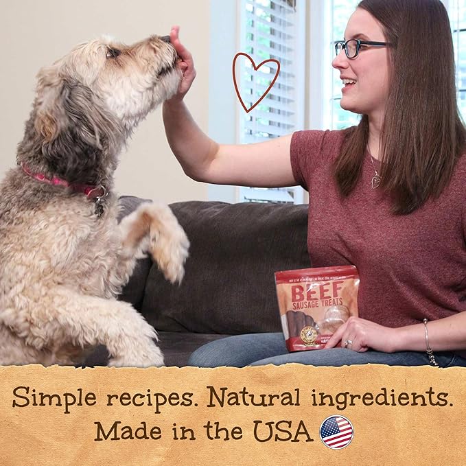 Happy Howie's Sausage Treats - Healthy Dog Treats, Flavorful, Slow Cooked, Natural Ingredients, Chewy Dog Treat, Hormone Free - Turkey, (Pack of 1)