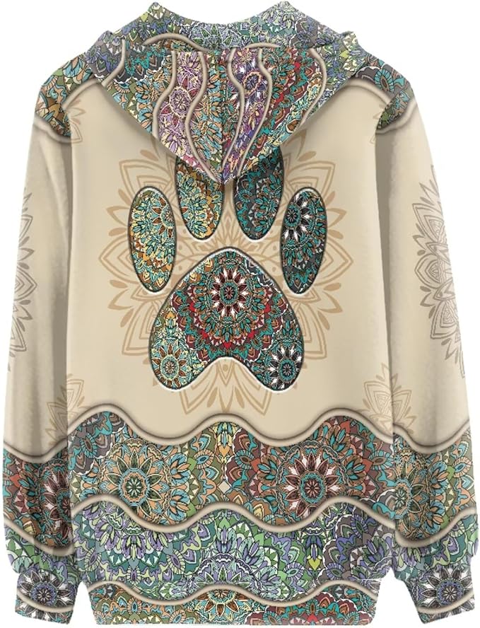WELLFLYHOM Women Y2K Hoodie Zip Up Sweatshirt Vintage Jackets Hooded Cardigan