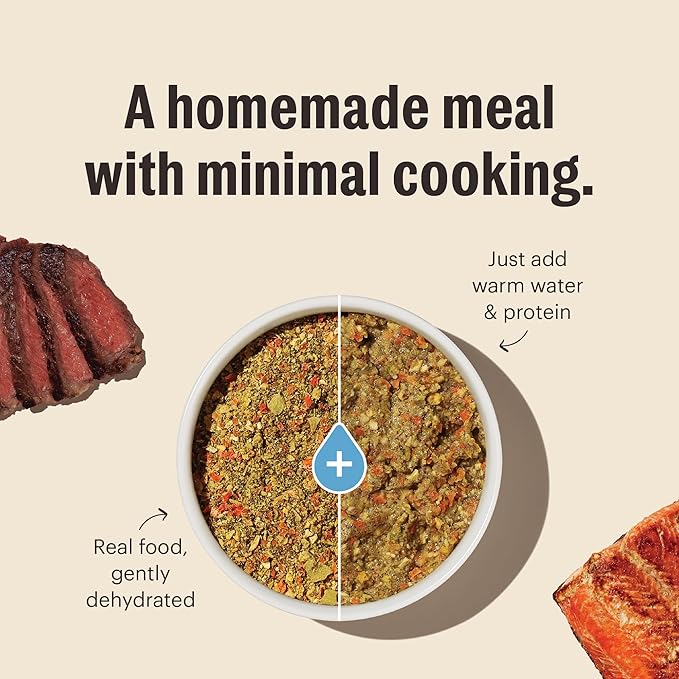 The Honest Kitchen Wholemade™ Dehydrated Grain Free Fruit & Veggie Base Mix Dog Food (Just Add Protein), 7 lb Box