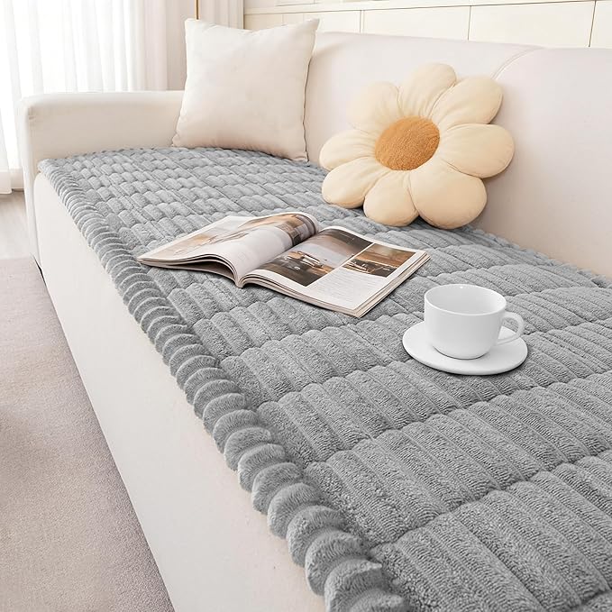 Couch Covers for Dogs, Washable Sofa Couch Cover for Pet, Couchs Covers for Cushion Sofa Pet Friendly, Non Slip Sofa Cover (27.6''*59.06''/60 x 150cm)