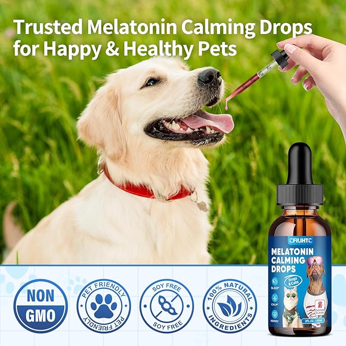 Calming Drops for Dogs & Cats