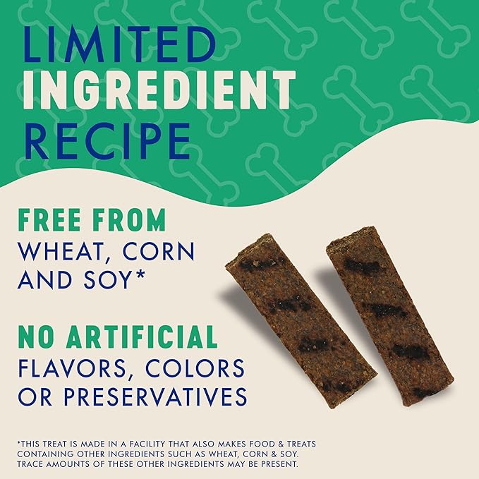 Finley's Duck Griller Strips Dog Treats, Real Duck, Grain-Free, Soft-Chew, Made in USA, 14.5 Ounce (Pack of 1)