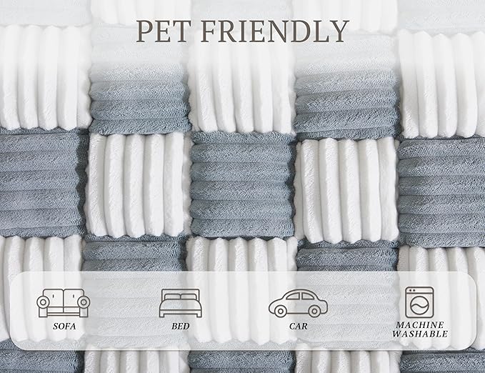 Couch Cushion Cover for dogs Sofa Cover Washable Pet Love Seat Couch Covers for Sofa Slipcovers Couch Protector Blanket for Dog Sofa Cushion Covers for Pet Washable Pad Blue Grey 70x180cm/27.6x70.9in