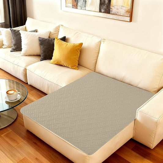 hyha Waterproof Dog Blanket, Soft Pet Bed Blankets, Waterproof Sofa Couch Cover for Dogs Washable, Reversible Pet Couch Covers for Sofa Furniture (40x50 Inch, Taupe/Beige)