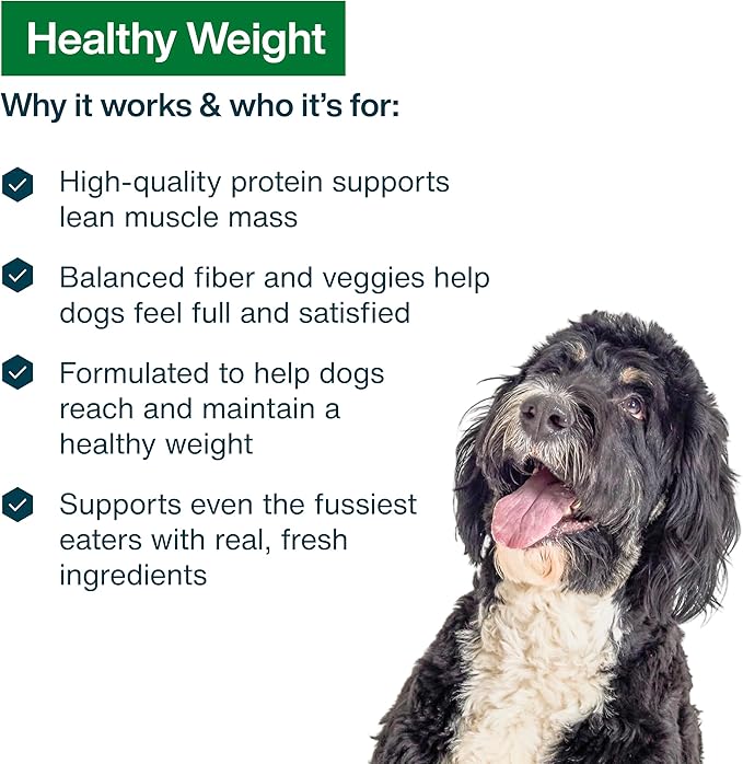 JustFoodForDogs Fresh Frozen Healthy Weight Management Dog Food, Fresh Pet Meals or Toppers for Dog Weight Control, Human Grade, Vet Recommended, High Fiber, Lean Pork, 18-oz Pouch, case of 14