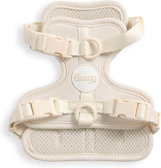 HNS1000L Arlo Extra Small Adjustable Soft Padded No Pull Pet Harness with 3 Buckles and 3 Leash Clips, Bailey