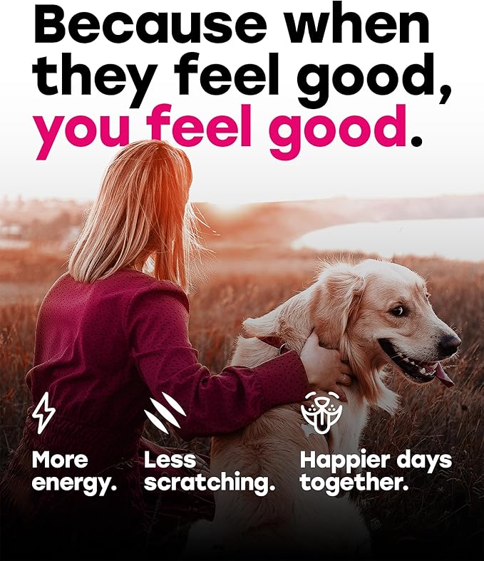 24-in-1 Daily Multivitamin Dog Chews – Beef Flavor – All-in-One PhD-Endorsed Support for Joints, Skin & Coat, Digestion, Immunity, Gut Health, Glucosamine, Omega-3, Probiotics & Antioxidants 140 Chews