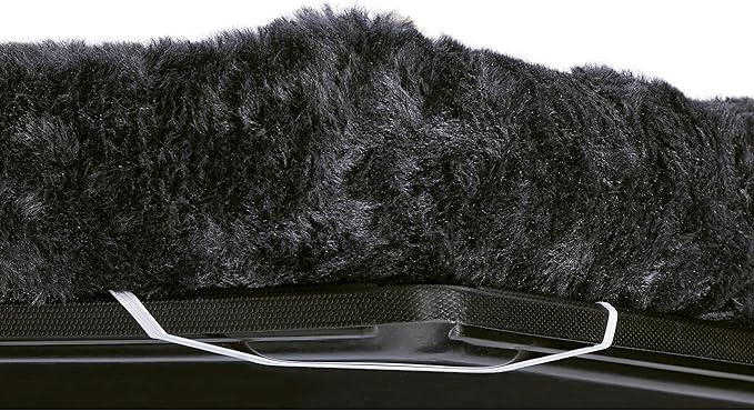 MidWest Homes for Pets QuietTime Dog Bed – Gray Faux Fur Bolster, Ultra-Soft and Machine Washable, Fits 42-Inch Crates and Carriers, for Large Breed Dogs