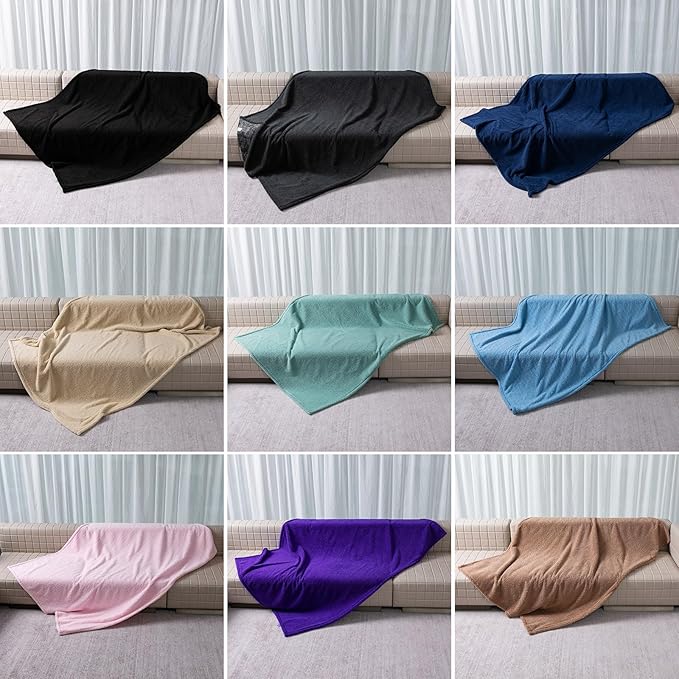 Waterproof Brown Dog Throw Blanket for Pet Couch Puppy Blankets Cover Fluffy Jacquard Fleece Leakproof Blankets Dark Color Sofa Couch Covers Mats Warm Washable-Camel,S