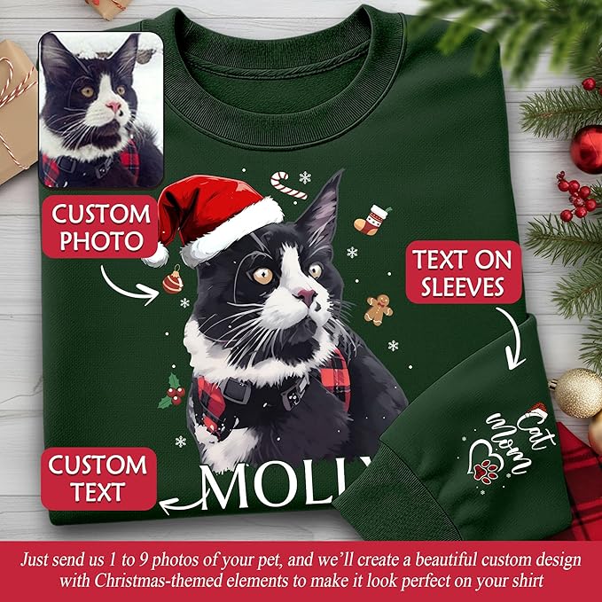 CHIARA CONTI11 Custom Hoodies Design Your Own, Portrait Custom Photo, Customized Gifts For Men, Mama Sweatshirts For Women