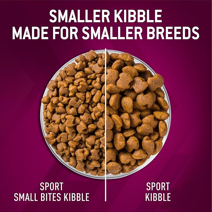EUKANUBA Adult Premium Performance 30/20 Sport Small Bites Dry Dog Food, 3.5 lb Bag
