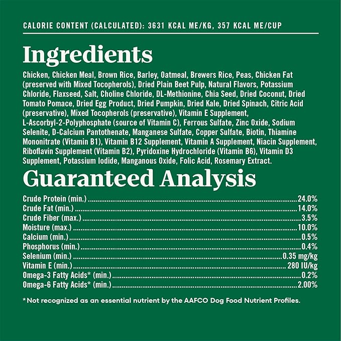 Nutro Natural Choice Chicken & Brown Rice Adult Dry Dog Food Recipe, 30 lb. Bag