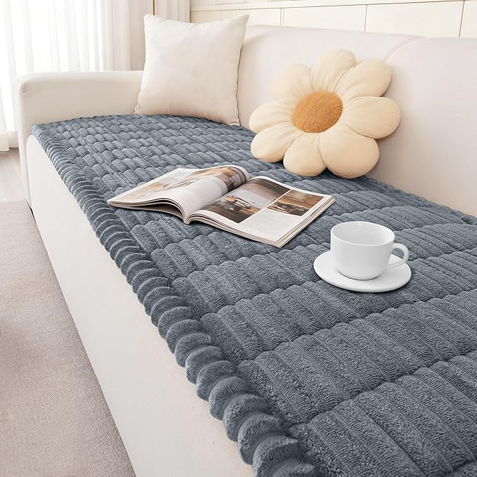Couch Covers for Dogs, Washable Sofa Couch Cover for Pet, Couchs Covers for Cushion Sofa Pet Friendly, Non Slip Sofa Cover (27.6''*59.06''/60 x 150cm)